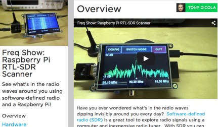 Raspberry Pi SDR Receiver : Resource Detail