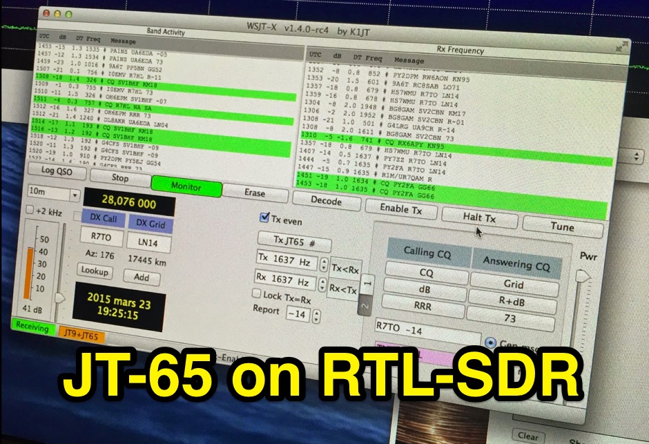 JT65 - Operating Modes: JT65