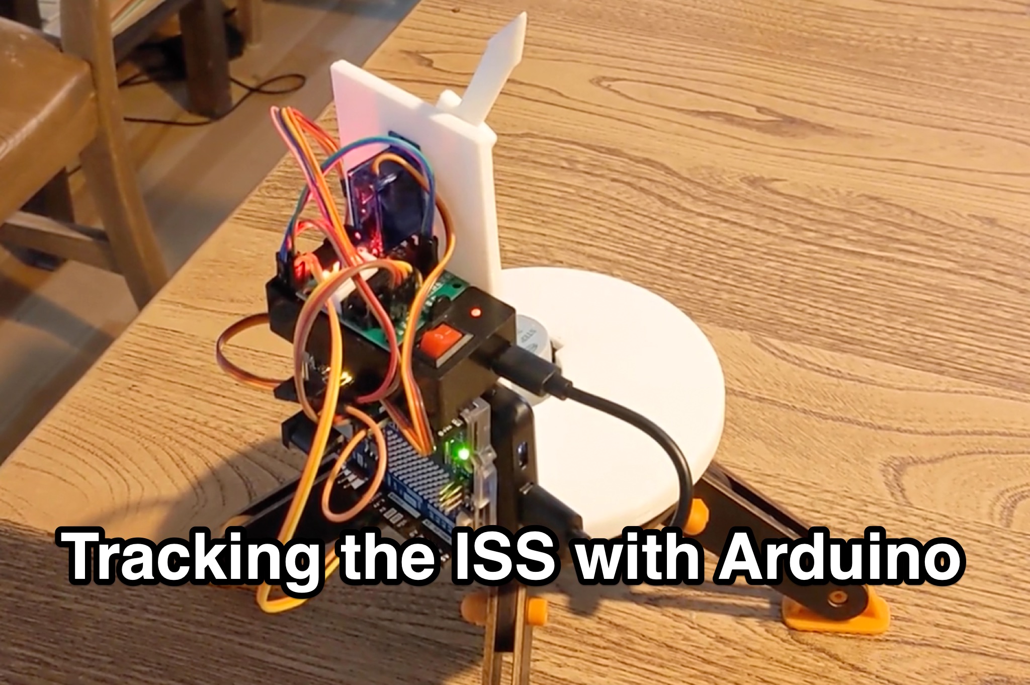 Tracking the ISS with Arduino