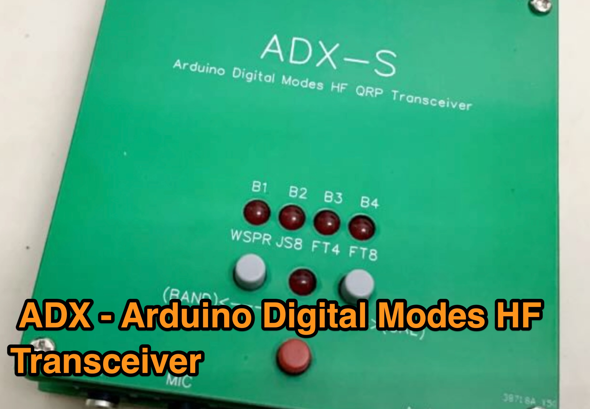 ADX - Arduino Digital Modes HF Transceiver