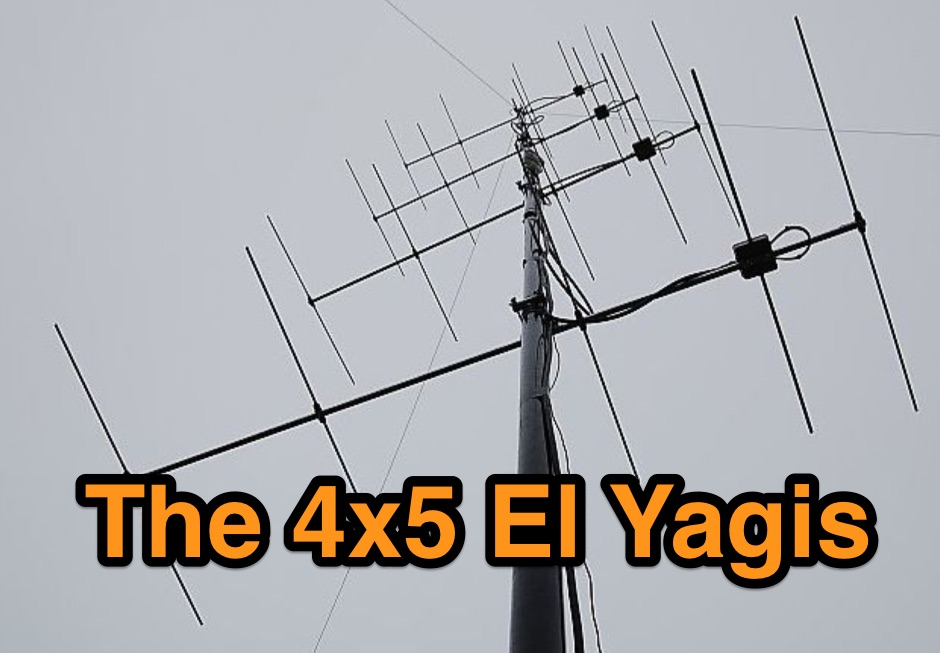 2m VHF antennas with high gain