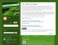 Printable SWL QSL log template