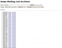 Amps Mailing List
