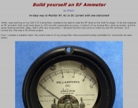 Build yourself an RF Ammeter