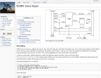 Snapshot of Notes on N1MM Voice Keyer showing the key part of the resource