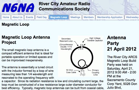 Magnetic Loop Antenna Project