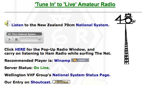 NZ 70cm National System live radio