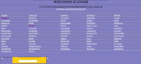 Wisconsin Scanner