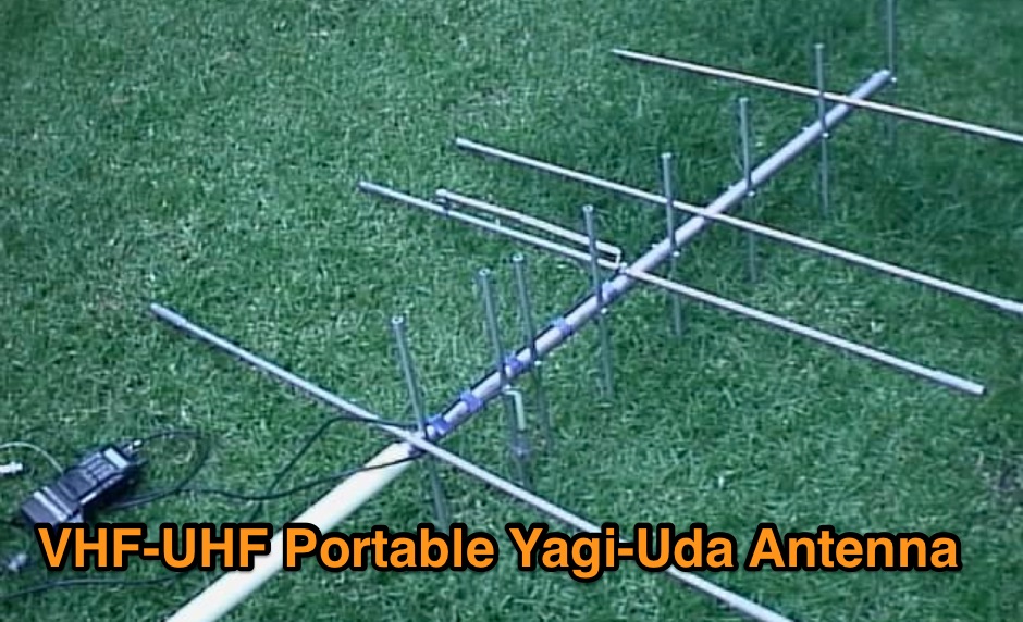 Vhf Uhf Portable Yagi Uda Antenna