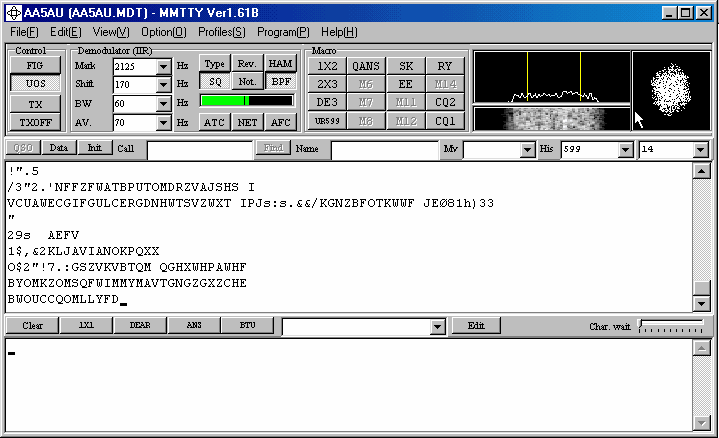 Getting Started on RTTY