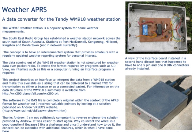 Reverse Engineering Wireless Weather Stations