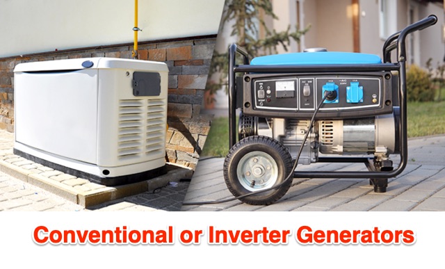 Conventional or Inverter Generators