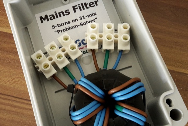 DIY EMC/RFI Mains Filter for a Clean Shack
