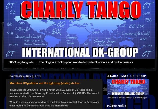 Charly Tango International DX-Group - Blog