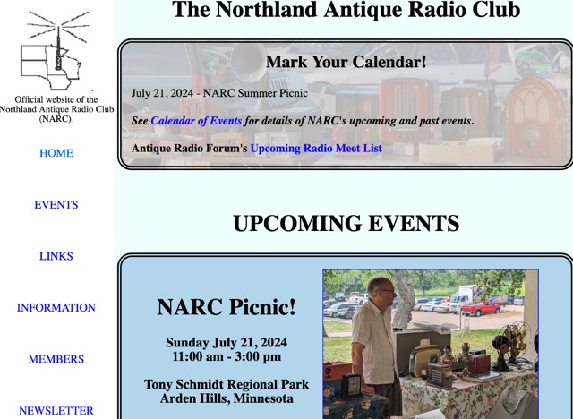 Northland Antique Radio Club