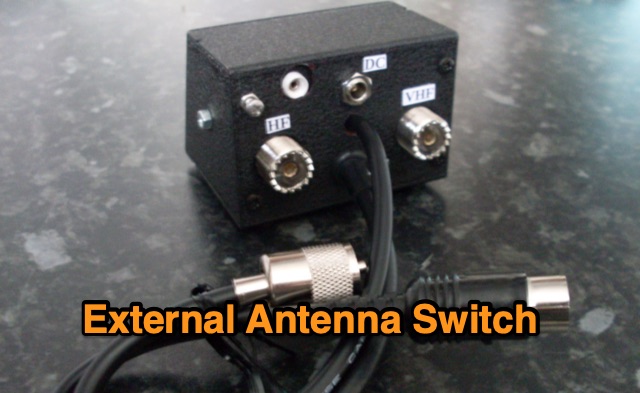 External  HF/VHF Antenna Switching Unit 