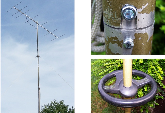 Homemade Antenna Mast for portable use