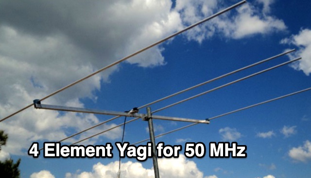 Building a 4-Element Yagi Antenna for the 6m Band 