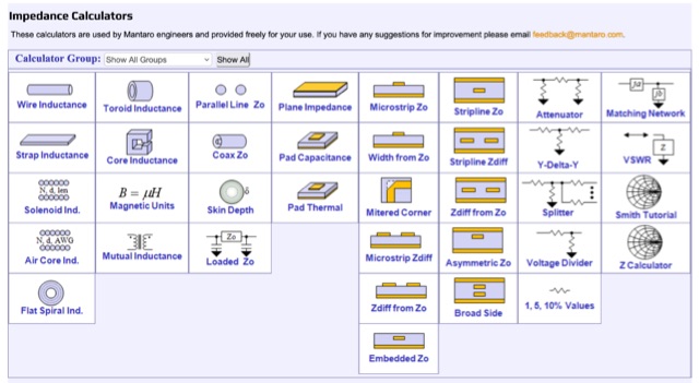 Impedance Calculators Online