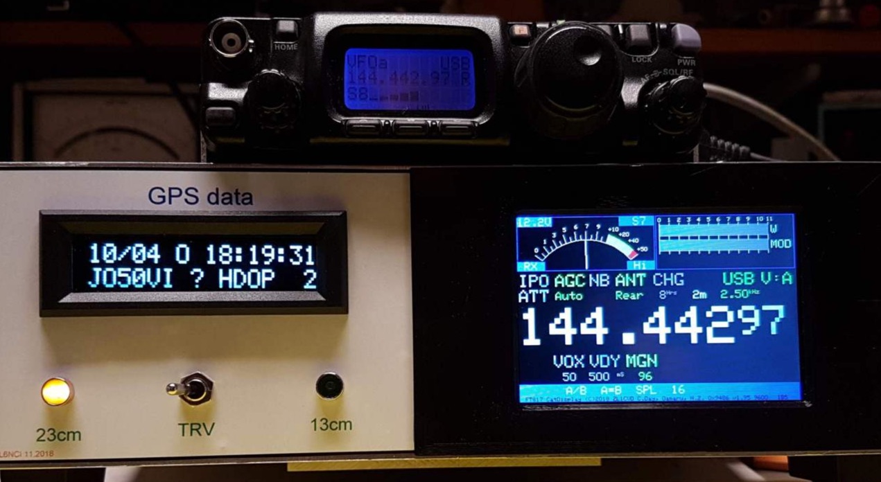 External CatDisplay for the YAESU FT817