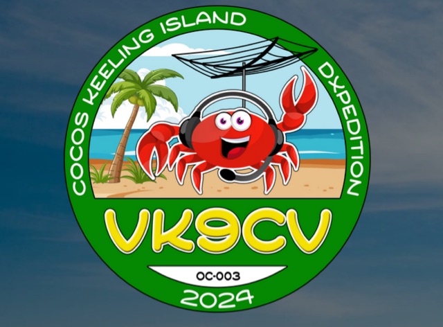 Snapshot of VK9CV Cocos Keeling DXpedition showing the key part of the resource