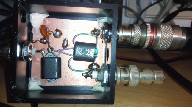 Snapshot of The F6AOJ RX splitter project showing the key part of the resource