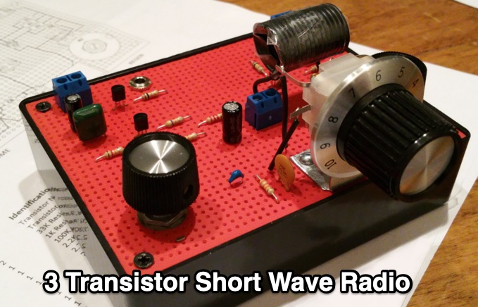 Snapshot of Reviving the 3 Transistor Short Wave Radio showing the key part of the resource