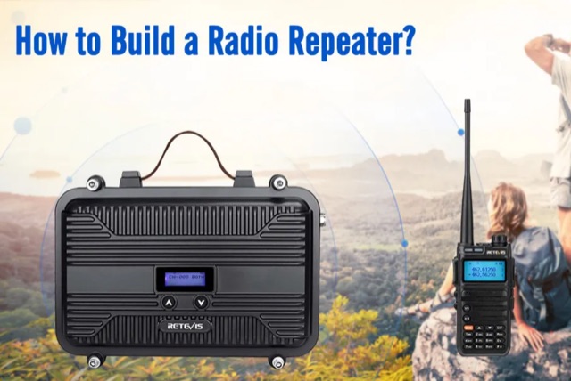 Snapshot of Building a radio repeater showing the key part of the resource