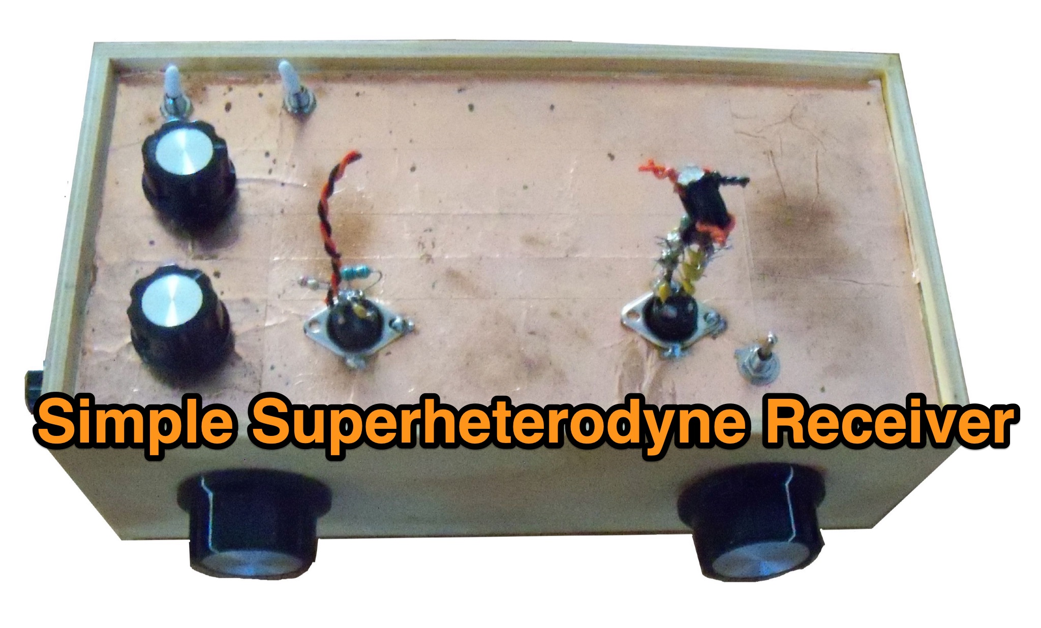 Snapshot of Simple 3.5–30 MHz Superheterodyne Receiver  showing the key part of the resource