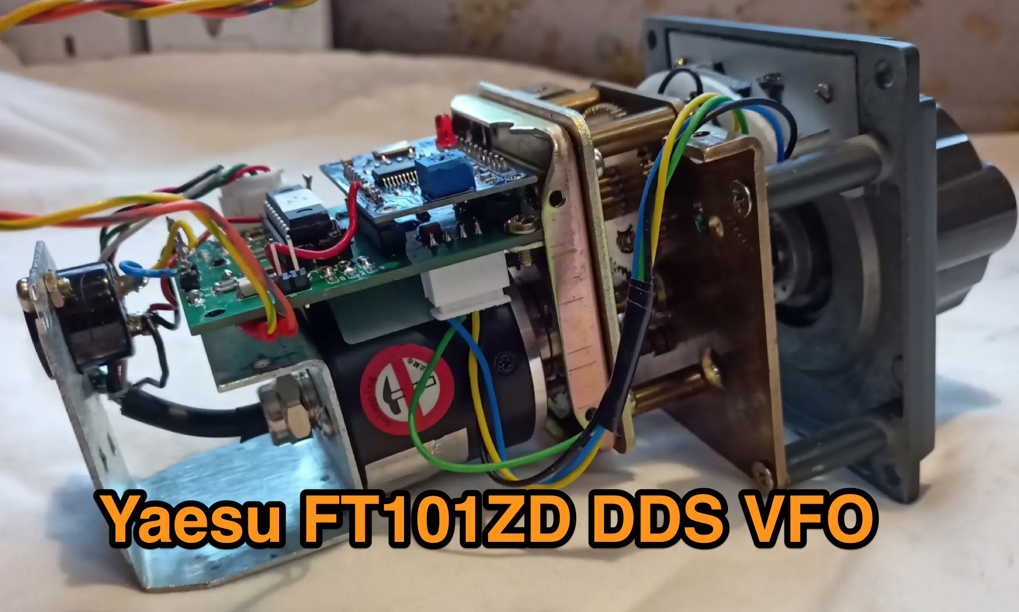 Snapshot of Yaesu FT101ZD DDS VFO Replacement showing the key part of the resource