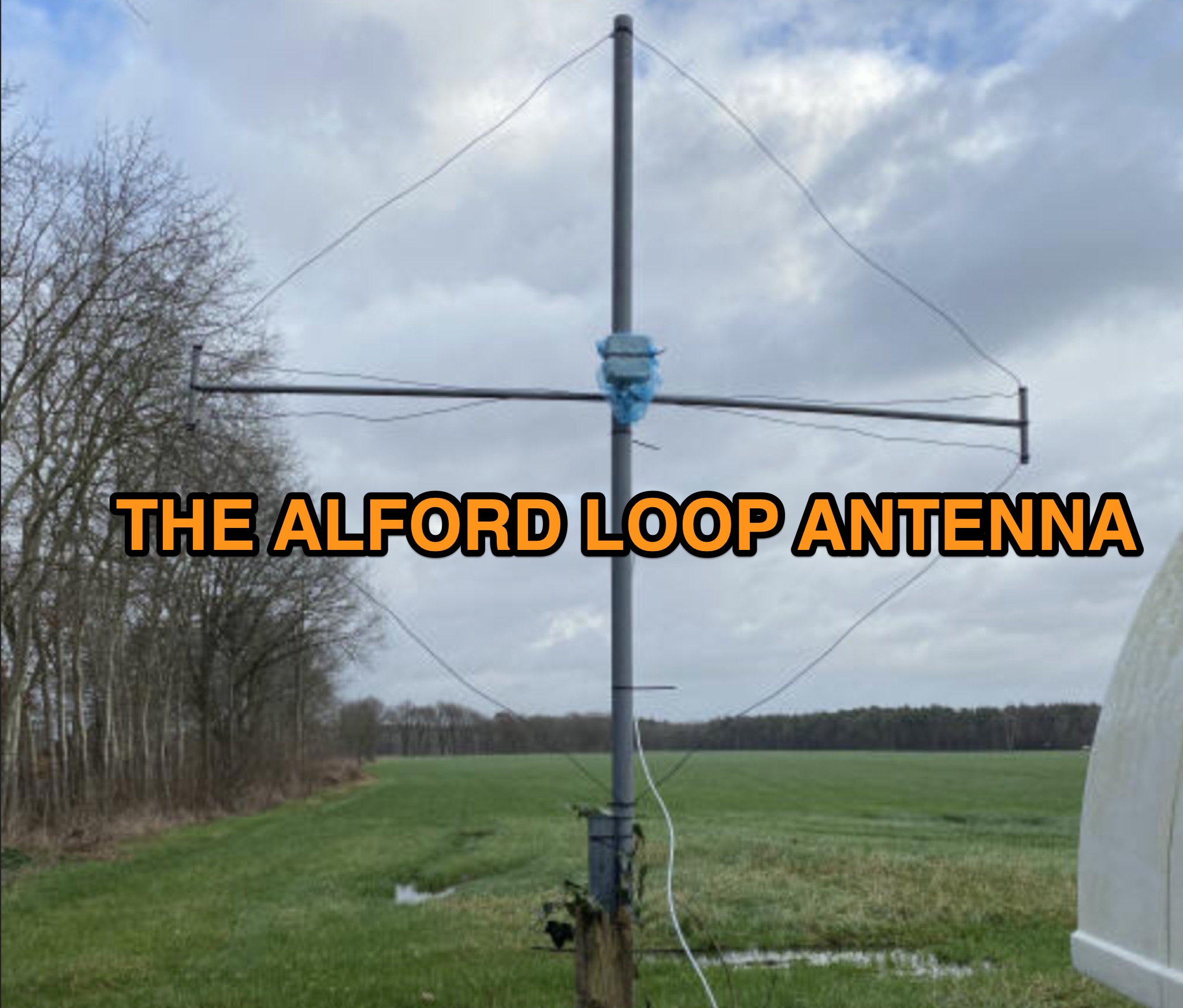 Snapshot of The Alford Loop Antenna showing the key part of the resource