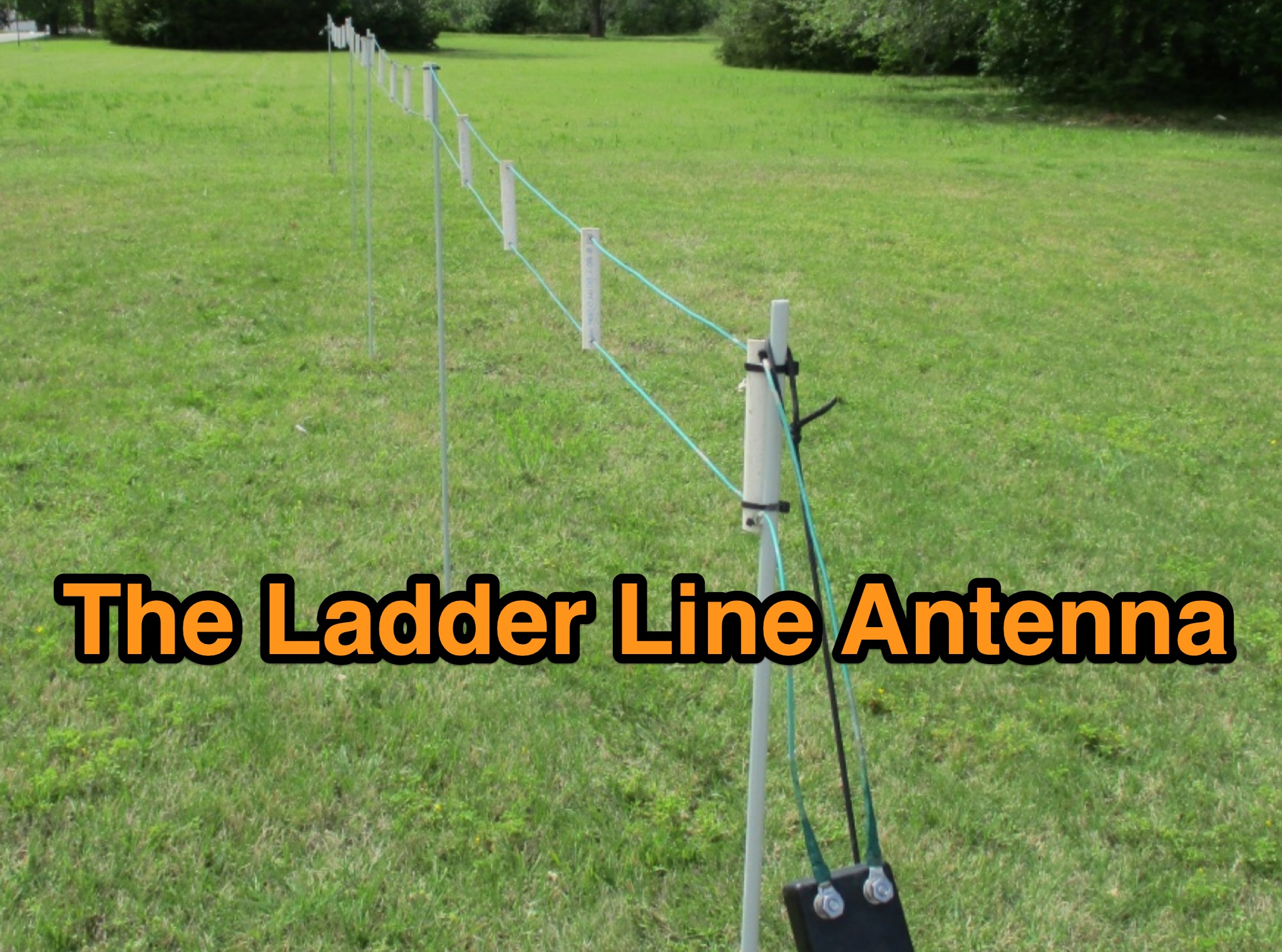 Snapshot of The LLA Ladder Line Antenna Project showing the key part of the resource