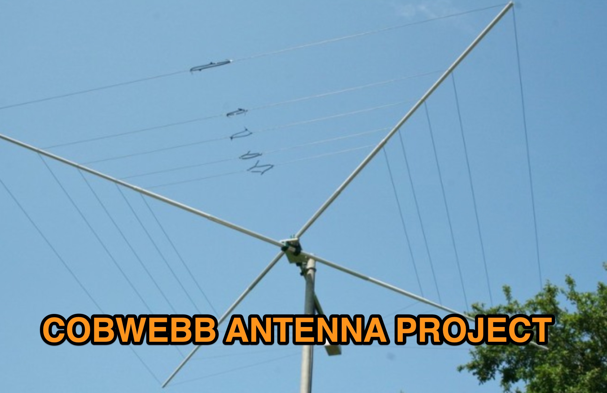 Snapshot of The CobWebb antenna project showing the key part of the resource