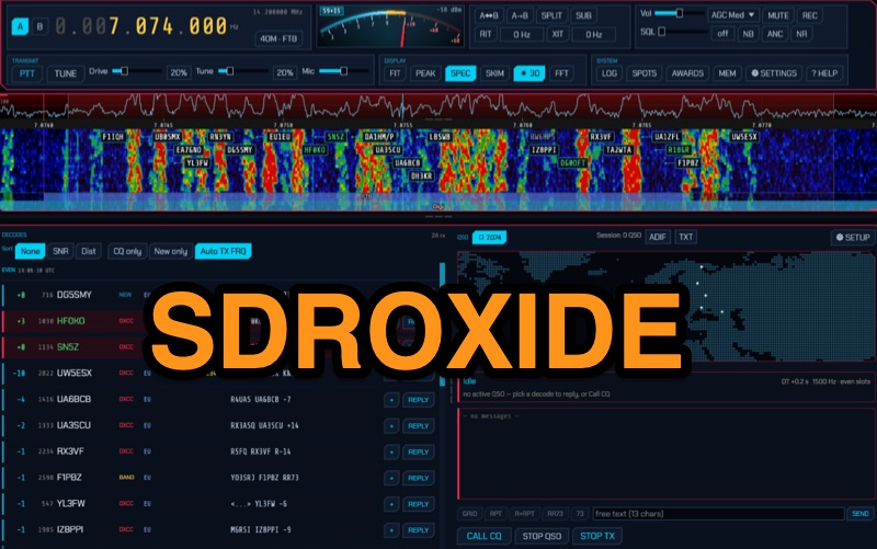 SDRoxide: Universal SDR Transceiver Client
