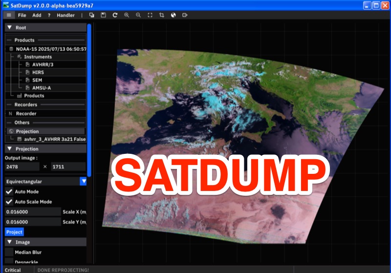 SatDump: Satellite Data Processing Software for SDRs
