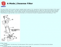 Mode J Desense Filter