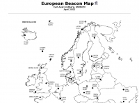 European Beacon Map