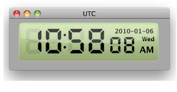 amateur radio utc clock for pc