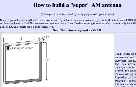 am loop antenna calculator