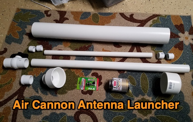 Colossus Air Cannon Antenna Launcher