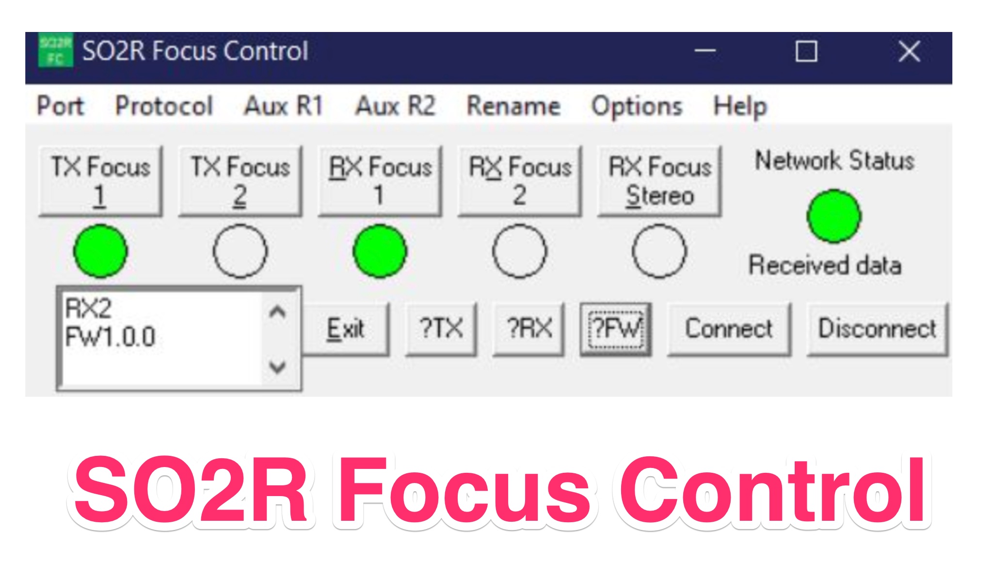 SO2R Focus Control