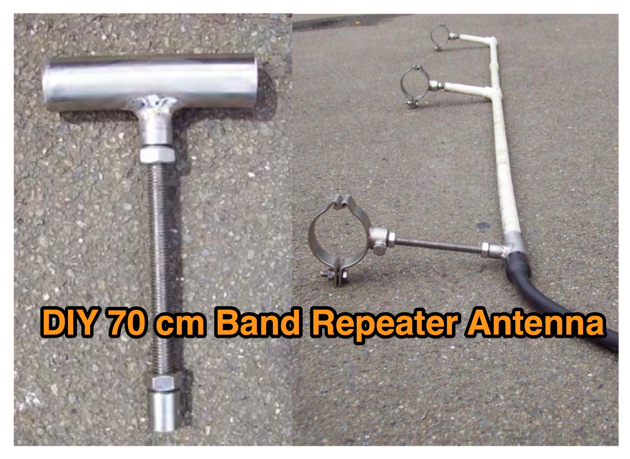 DIY 70 cm Band Repeater Antenna - Step by Step Guide