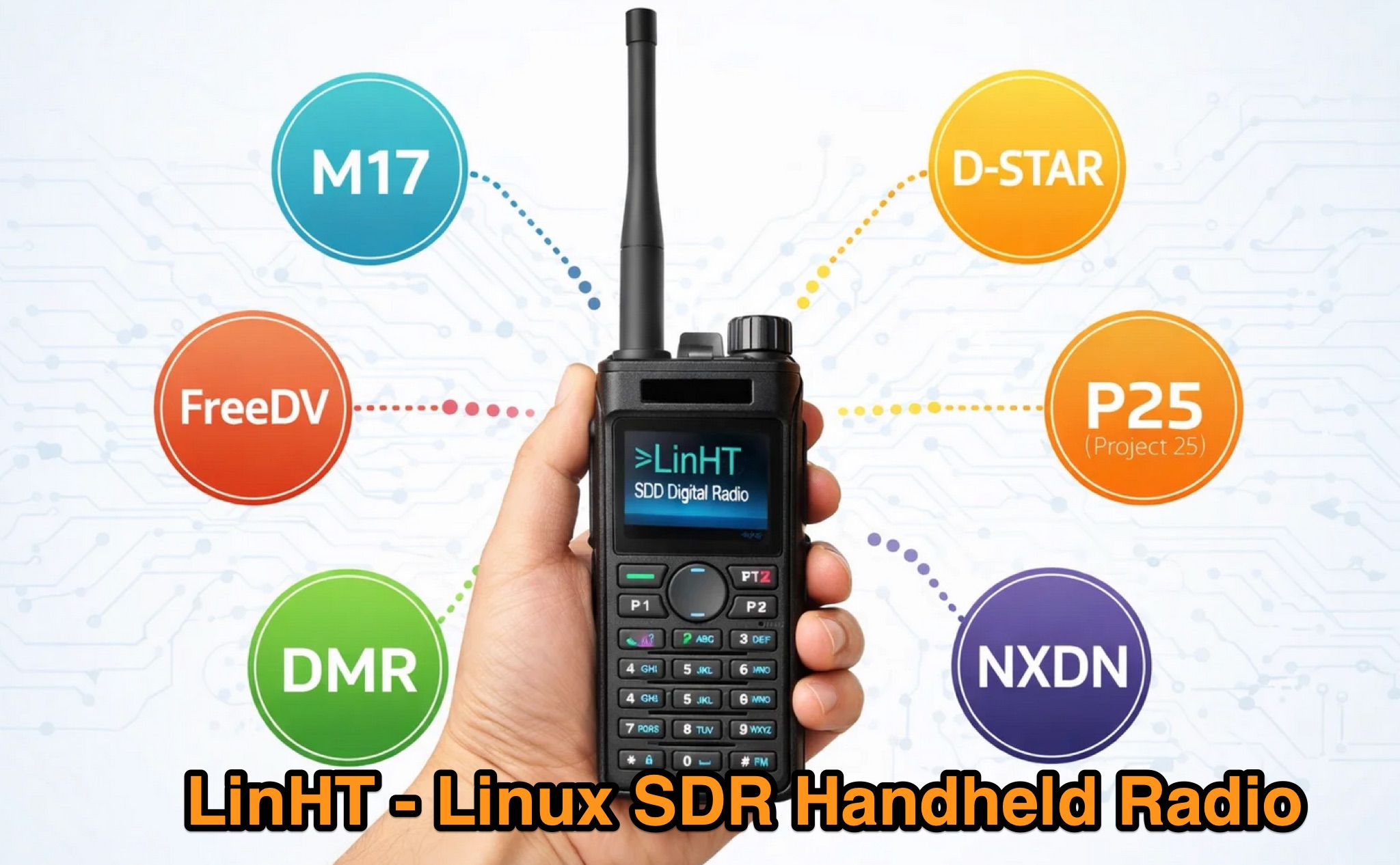 LinHT An Experimental Linux-Based Software-Defined Handheld Radio