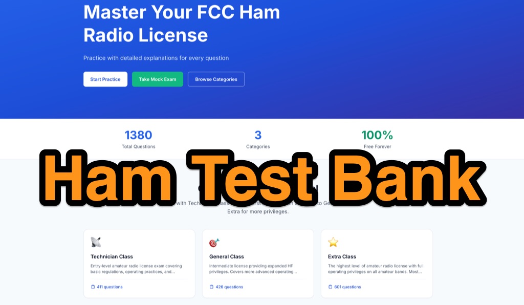 HamTestBank - Ham Radio Practice Tests