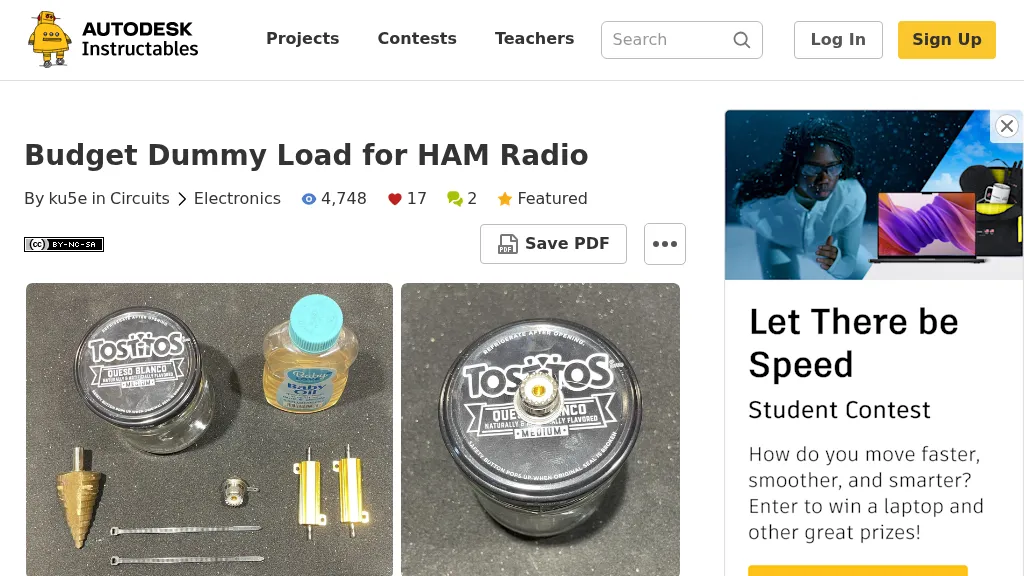 Budget Dummy Load for HAM Radio