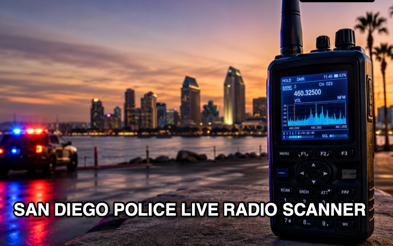 San Diego City Police and Fire Dispatch Live Audio Feed