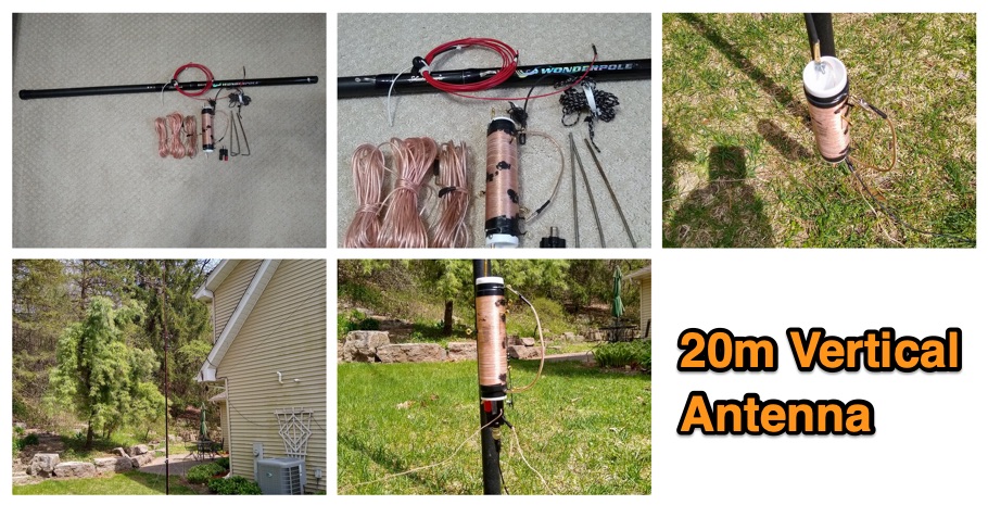Quarter Wave 20 Meter Vertical Antenna Construction and Performance Data