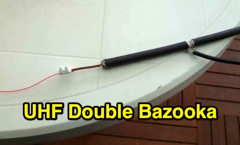 UHF Double Bazooka Antenna Construction