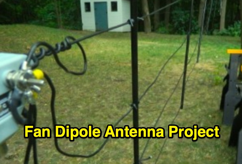 The 80-40-20-10 Meter Fan Dipole Project