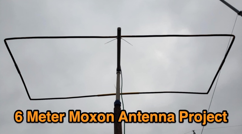 Building a Cheap and Rigid 6m Moxon Antenna